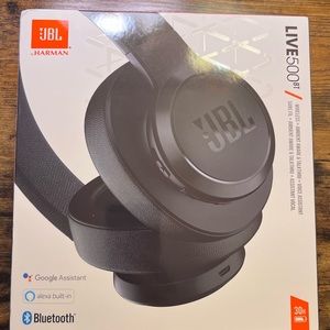 JBL LIVE 500BT Wireless Bluetooth Over-Ear Headphones w/ Built-in Microphone
